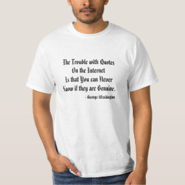 Citaten op het internet Grappig T-shirt