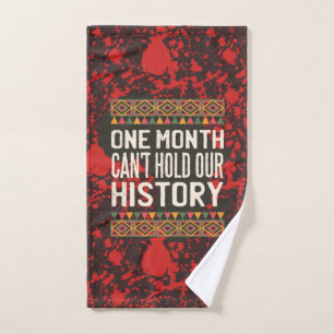 Citaten over de Maand van de Zwarte Geschiedenis - Handdoek