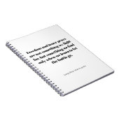 Citaten over innerlijke vrede notitieboek (Rechterzijde)