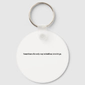 Citaten over innerlijke vrede sleutelhanger (Achterkant)