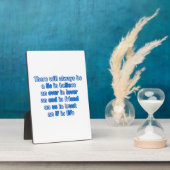 Citaten over liefde, leven en vriendschap fotoplaat (Zijkant)