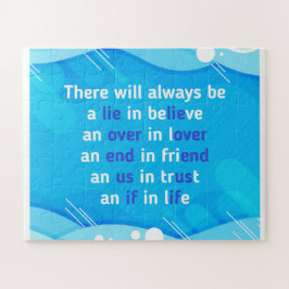 citaten over liefde , leven en vriendschap legpuzzel