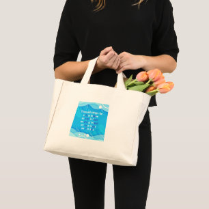 citaten over liefde , leven en vriendschap mini tote bag