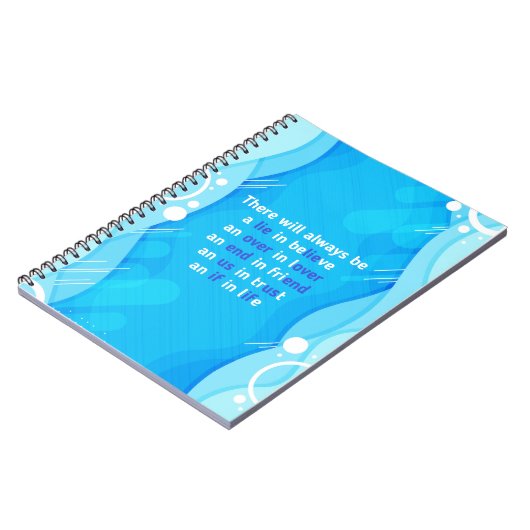 citaten over liefde , leven en vriendschap notitieboek (Linkerzijde)