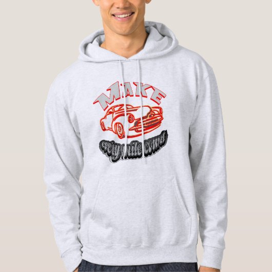 citaten over oldtimers hoodie (Voorkant)