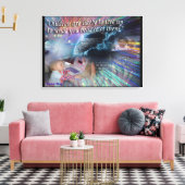 Citaten over onze kinderen canvas afdruk (Insitu (Woonkamer))