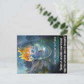 Citaten over onze weer briefkaart (Staand voorkant)