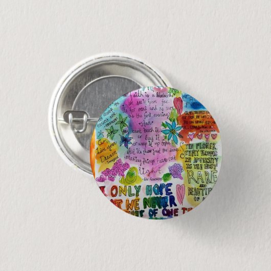 Citaten Ronde Button 3,2 Cm (Voorkant /achterkant)