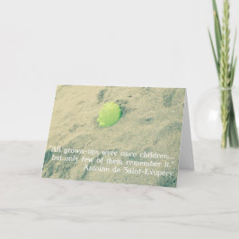 Citaten uit De Kleine Prins / Le Petit Prince Kaart
