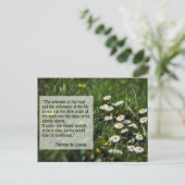 Citaten uit St. Therese Briefkaart (Staand voorkant)