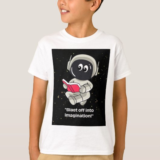 citaten van astronauten t-shirt (Voorkant)
