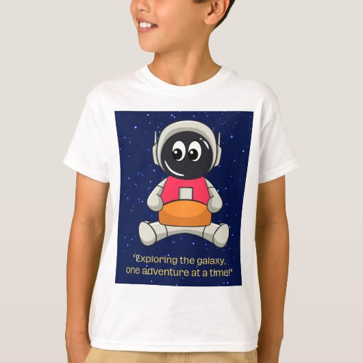 citaten van astronauten t-shirt (Voorkant)