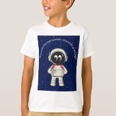 citaten van astronauten t-shirt (Voorkant)