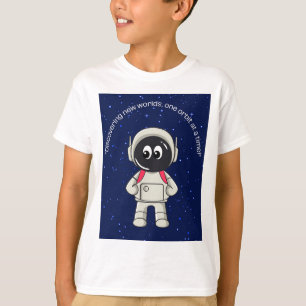 citaten van astronauten t-shirt
