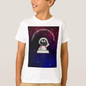 citaten van astronauten t-shirt (Voorkant)