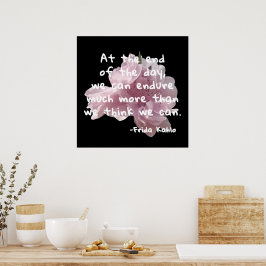 Citaten van beroemde mensen - Frida Kahlo Poster