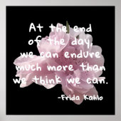 Citaten van beroemde mensen - Frida Kahlo Poster (Voorkant)