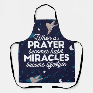 Citaten van gebedden en wonderen schort