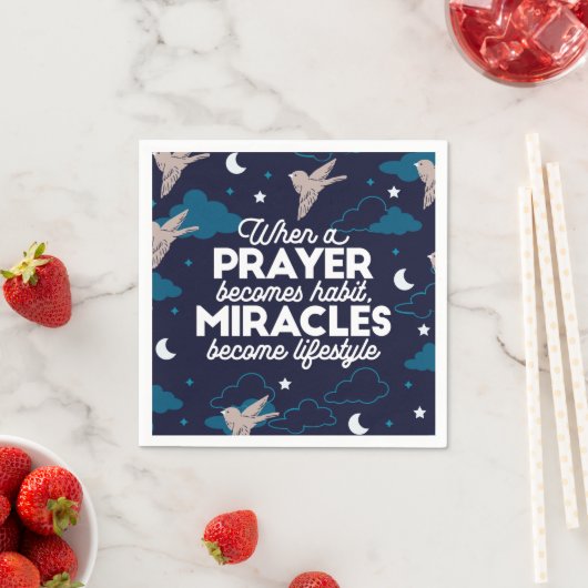 Citaten van gebedden en wonderen servet (Insitu)