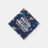 Citaten van gebedden en wonderen servet (Hoek)