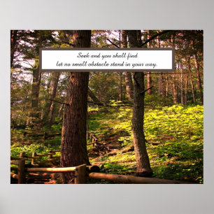 Citaten van het geloof poster