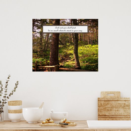 Citaten van het geloof poster (Keuken)