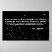 Citaten van JFK Poster (Voorkant)