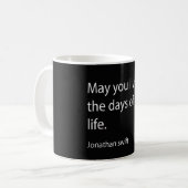 Citaten van Jonathan Swift Koffiemok (Voorkant links)