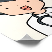 Citaten voor dokter kantoor, ziekenhuiskliniek poster (Hoek)