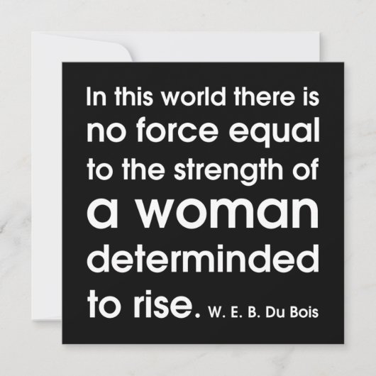 Citaten voor vrouwen ~ Motivatie Kaart (Voorkant)