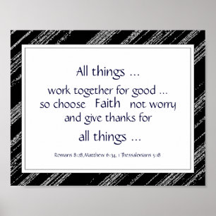 Citaten voor zwarte grijze bijbelscripts poster