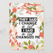 Citaten wijzigen met Apple Fruit Tree Pattern Feestdagenkaart (Voorkant / Achterkant)