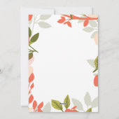 Citaten wijzigen met Apple Fruit Tree Pattern Feestdagenkaart (Achterkant)