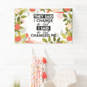 Citaten wijzigen met Apple Fruit Tree Pattern Spandoek (Insitu)