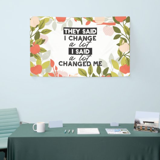 Citaten wijzigen met Apple Fruit Tree Pattern Spandoek (Beurs)