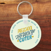 Citatensite voor leraren Waardering Pensioen Afsch Sleutelhanger (Voorkant)