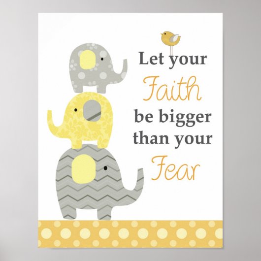 Citatie muurkunst voor de kinderkamer en kinderkam poster (Voorkant)