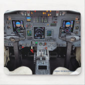 Citation Business Jet Cockpit Muismat (Voorkant)