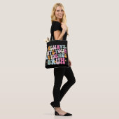 Cite altijd je bewijs Bruh Engelse leraar Tote Bag (Op model)