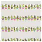 Cite cactus-ontwerp met aangepaste achtergrondkleu stof (Swatch)