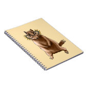 Cite Chipmunk Hippie Glasses Notitieboek (Rechterzijde)