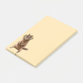 Cite Chipmunk Hippie Glasses Post-it® Notes (Schuin)