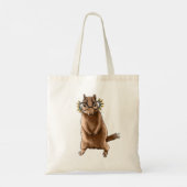 Cite Chipmunk Hippie Glasses Tote Bag (Achterkant)