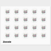 Cite Pasen kaars Ronde Sticker (Vel)