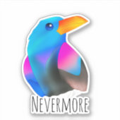 Citeer de raaf sticker (Voorkant)