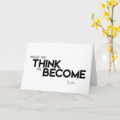 CITEERT: Boedha: Denk, word Kaart (Gele Bloem)