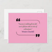 citeert briefkaart (Voorkant / Achterkant)