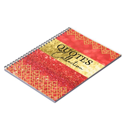 citeert het notitieboek van het collectie (Linkerzijde)