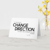 CITEERT: Lao Tzu: De richting van de verandering Kaart (Gele Bloem)