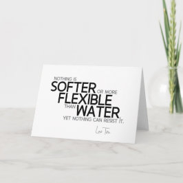 CITEERT: Lao Tzu: Zachter of flexibel Kaart